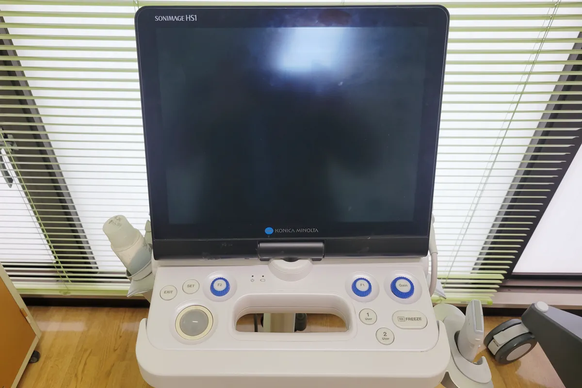 超音波診断装置を用いた診療